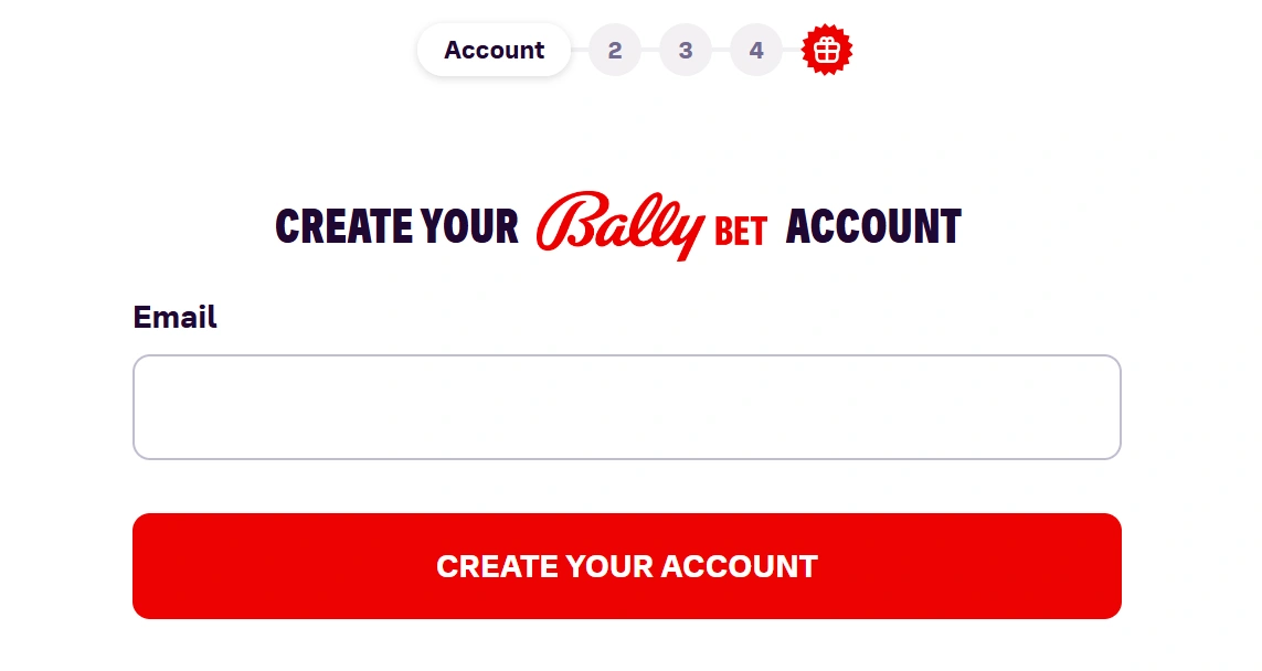 How to create a Bally Casino account