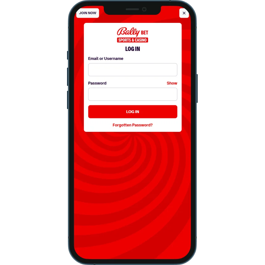 casino Bally Casino GB Signing in from your phone